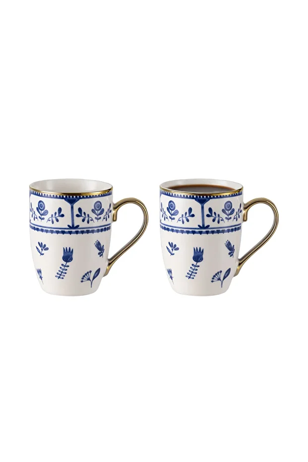 Lori Kupa - Mavi/Beyaz - 360 ml - 3
