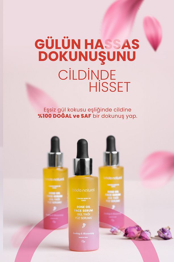 Gül Yağı Rahatlatıcı Ve Antioksidan Yüz Serumu 30 ml - 4