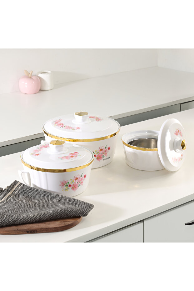 Terrabella Insulated Hot Pot Set of 3- RF12573
