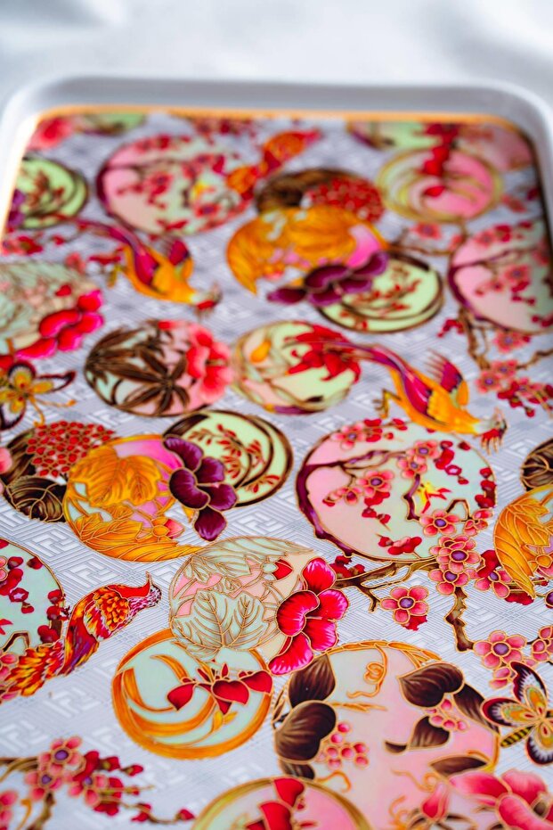 طبق تقديم مستطيل من دريم - 31 سم - 5