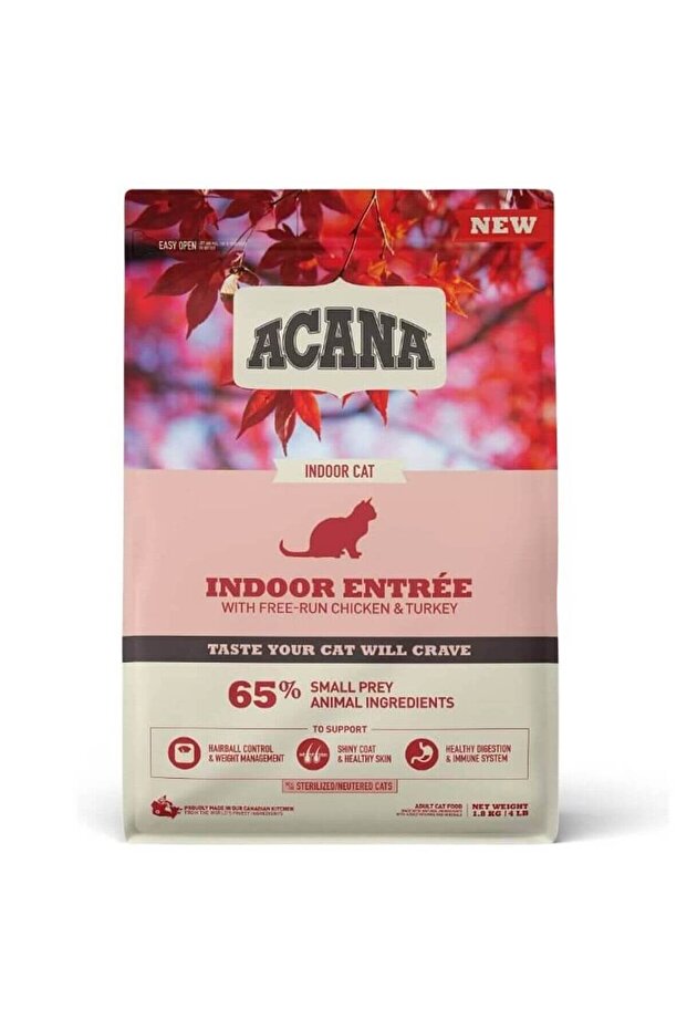 Indoor Entree Sterilized Cat Food 4.5kg