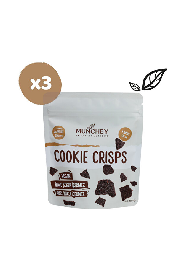 3'lü Cookie Crisps 120g. - 1