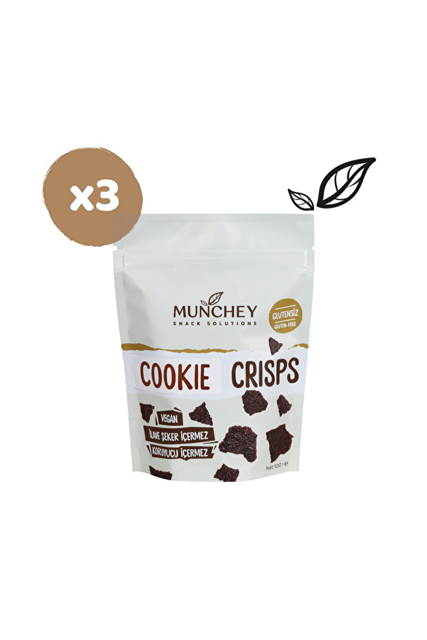 3'lü Cookie Crisps 100 gr - 1