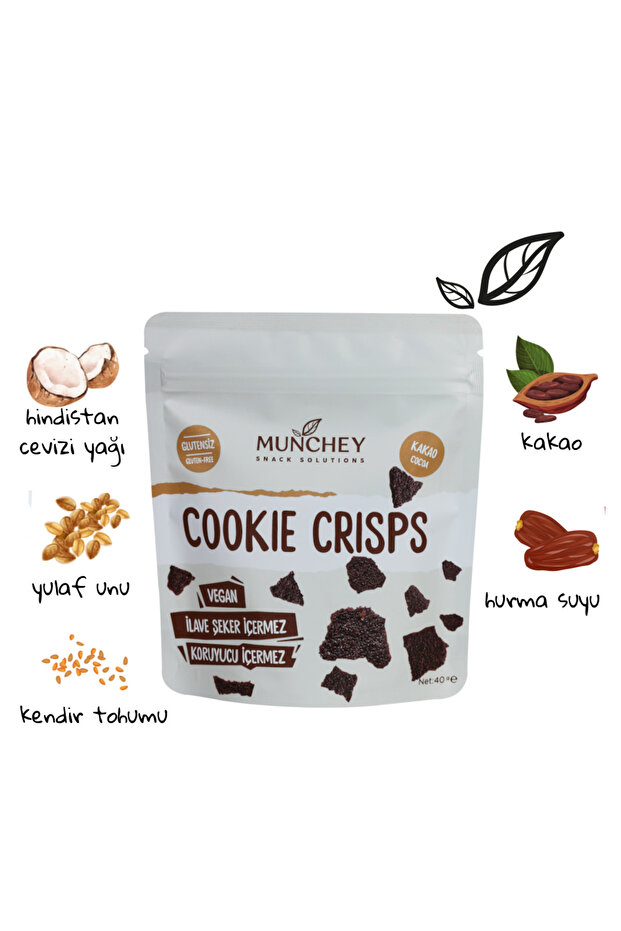 3'lü Cookie Crisps 120g. - 2