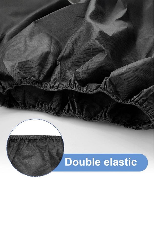 Tek Kullanımlık Boxer Kullan At Şort Siyah Renkli 10 Adet Oversize Unisex - 5