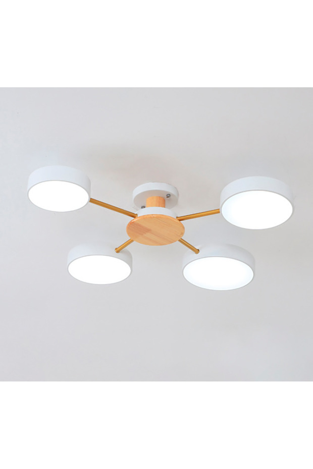 Conza Led Avize Beyaz 4'lü - 1