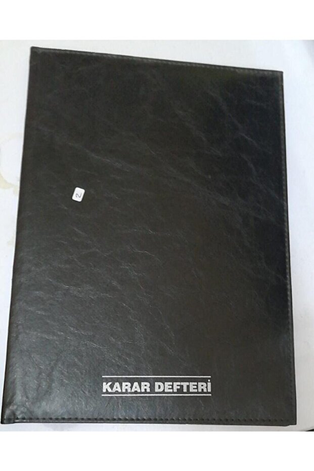 دفتر القرارات من الجلد الصناعي العادي 25X35 100 Yp.__357