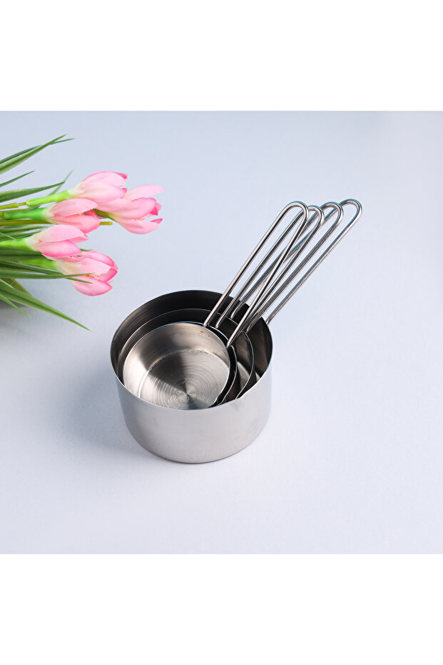 4-pcs Stainless Steel Kitchen Measuring Spoon Sets, RF10028