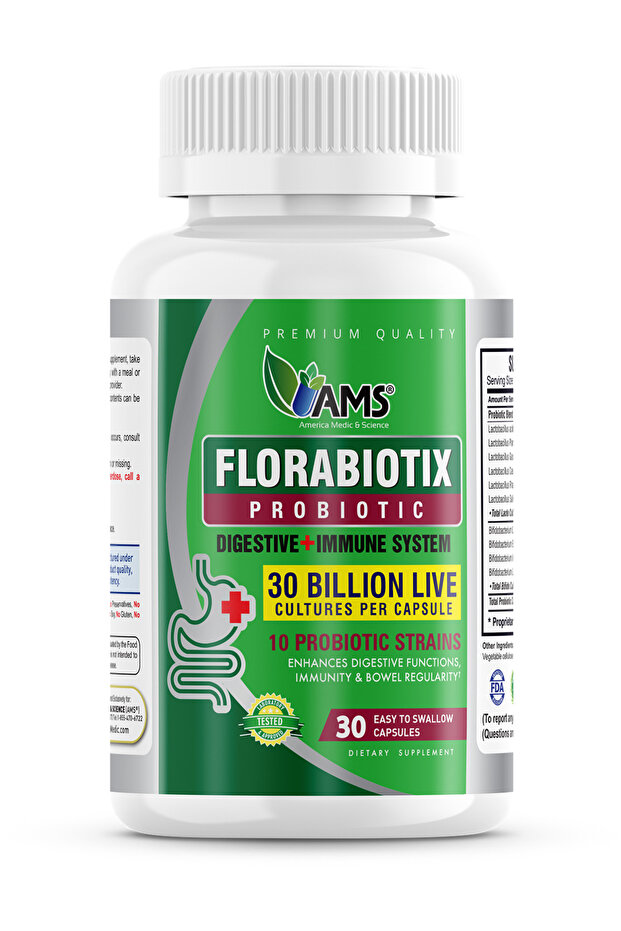 Florabiotix Probiotic 30 Billion Caps 30S