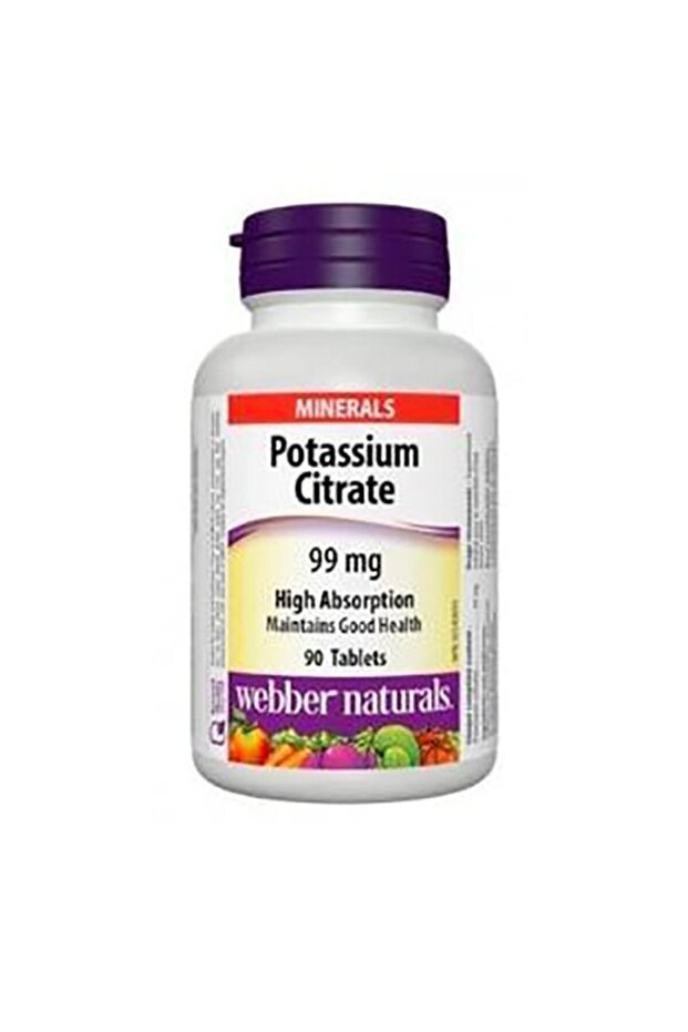 Potassium Citrate 99Mg Tab 90S