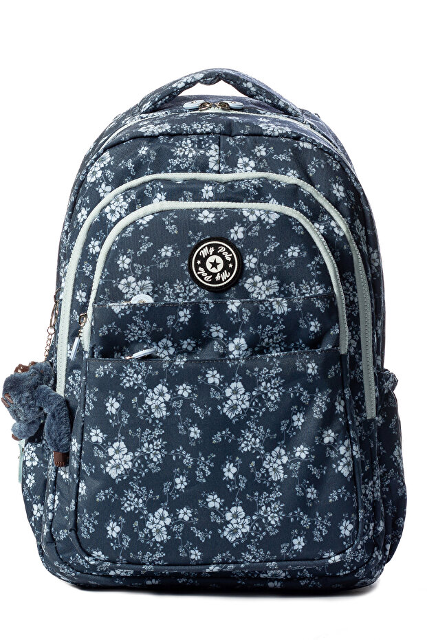 My Polo 8610 Klinkir School Bag Backpack Daily Trip Sports Travel Vacation Multi-Compartment Laptop Compartment