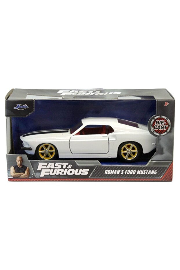 Fast & Furious 1969 Roman's Ford Mustang 1:38 Die-Cast