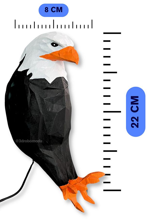 Kartal Duvar Lambası Aplik Ev Dekorasyonu - 5