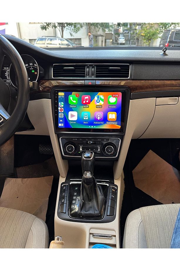 Skoda Superb 2008-14 Uyumlu Android Carplay Multimedya Kamera 2/32 - 1