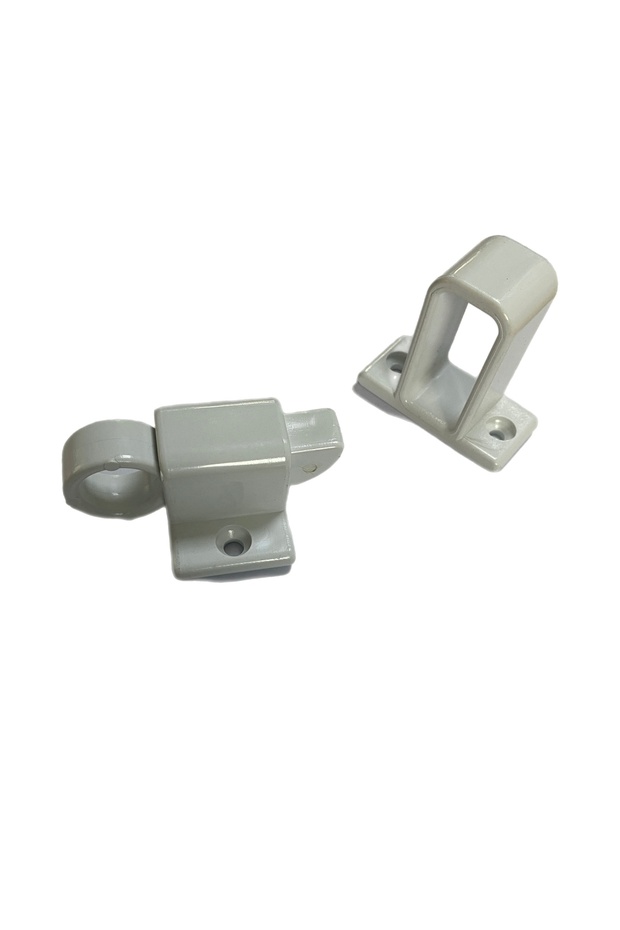 Pimapen Vasistas Crash Tongue Lock Bathroom and Toilet Window Lock (2 Pcs)