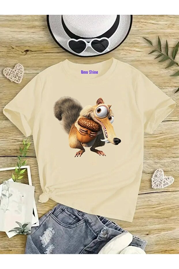 Squirrel Oversize Kids T-Shirt