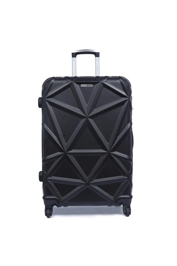 MATRIX 1 Pieces Cabin Size Hard Side Luggage - Black