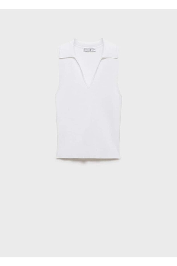 Polo yaka triko bluz - 3