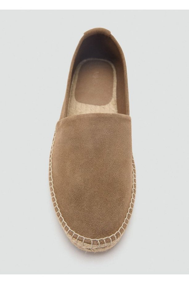 Jüt süet deri espadril - 4