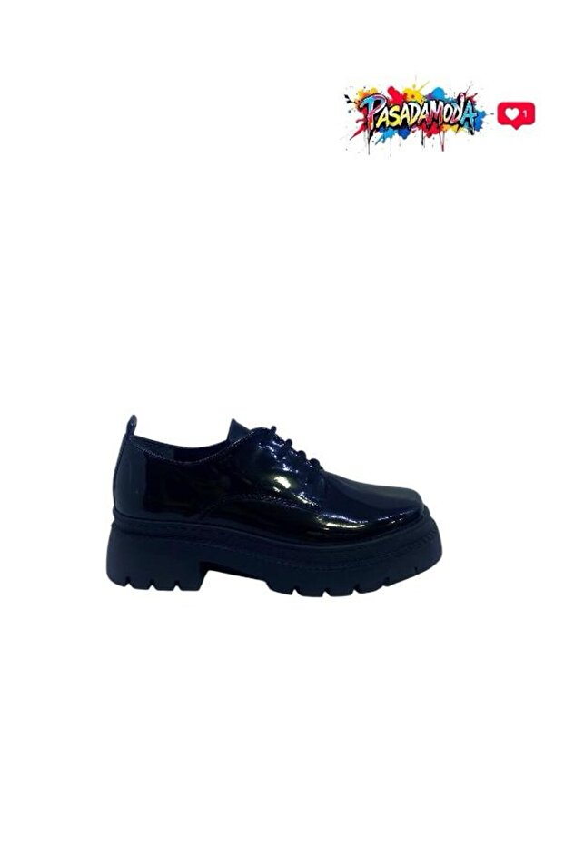 HCO MOKASEN YÜKSEK TABAN BAĞCIKLI LOAFER AYAKKABI EM-607 - 4