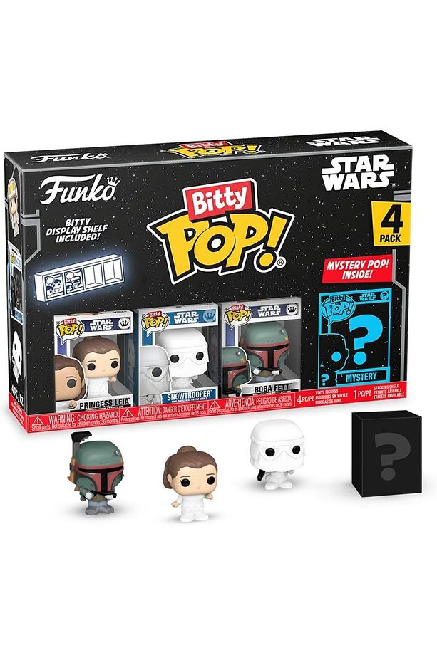 Bitty POP SW - Leia, 4-Pack Figür - 1