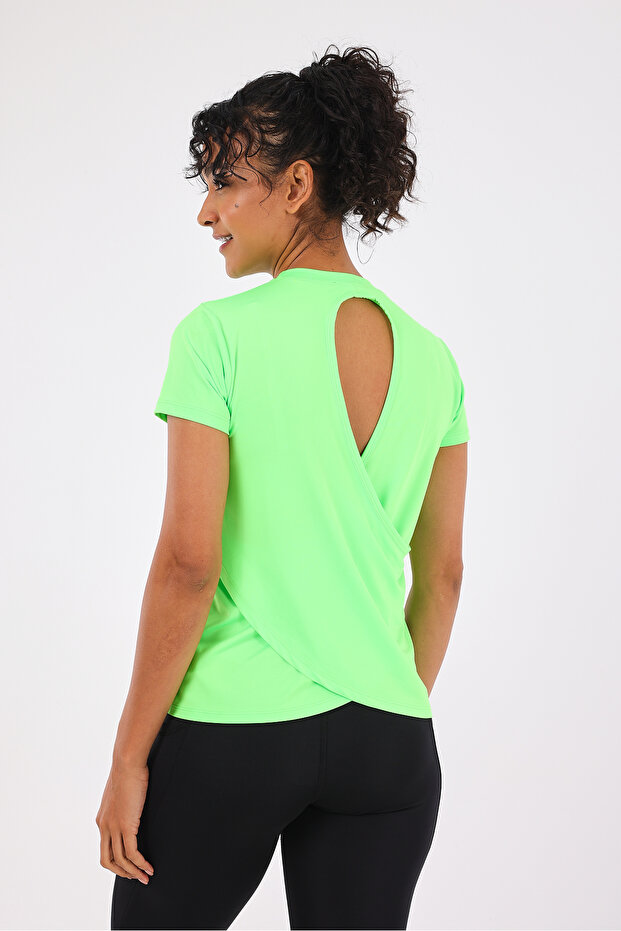 Scorp Desire Kadın Spor Tişört Yeşil