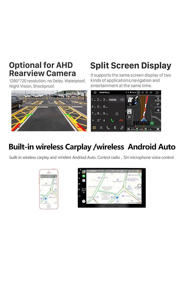 Ford FOCUS EXI MT 2 3 Mk2/Mk3 Manuel klima 2004-2011 Android  Carplay  Multimedya Sistemi - 3