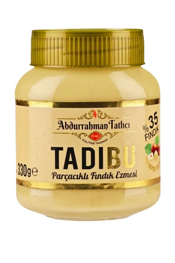 Tadıbu Fındık Ezmesi, Fındık Kreması Parçacık Fındıklı 330G X4 Paket - 1