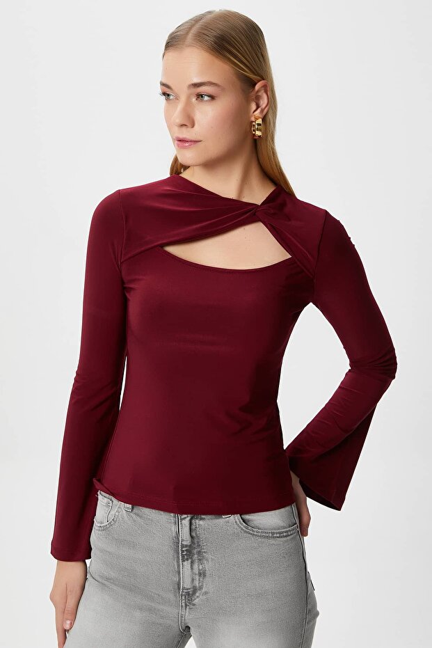 Women's Roof Burgundy Sandy Blouse