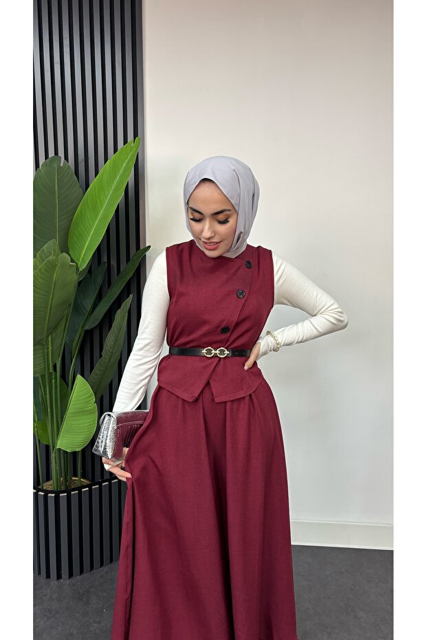 Γιλέκο Hijab Σετ - 3