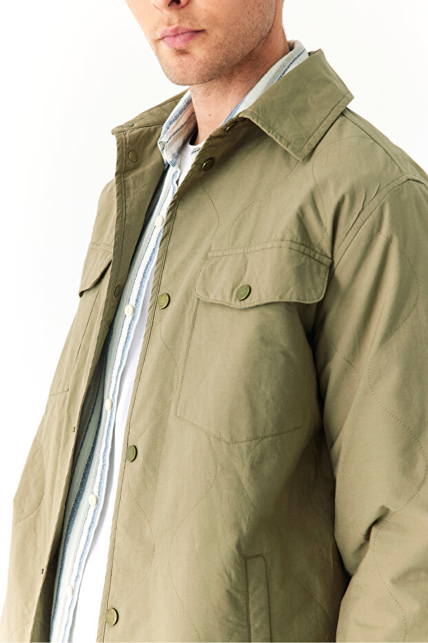 سترة معطف مبطن - 4