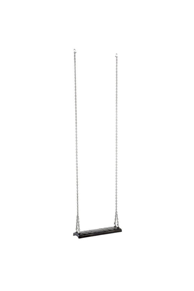 Rubber Swing With Black Chain