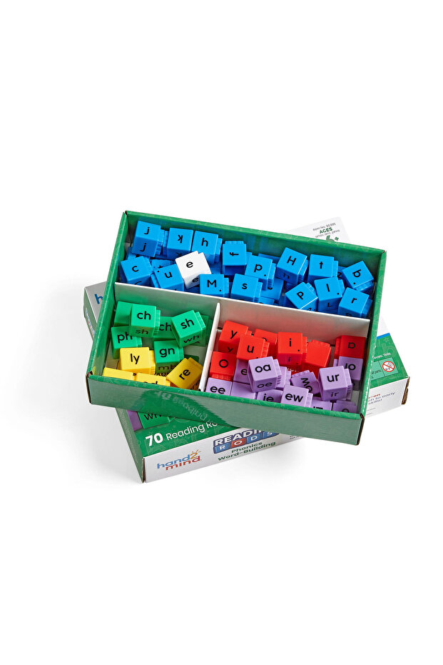 Reading Rods Cubes - Elements Of Phonetics - 3