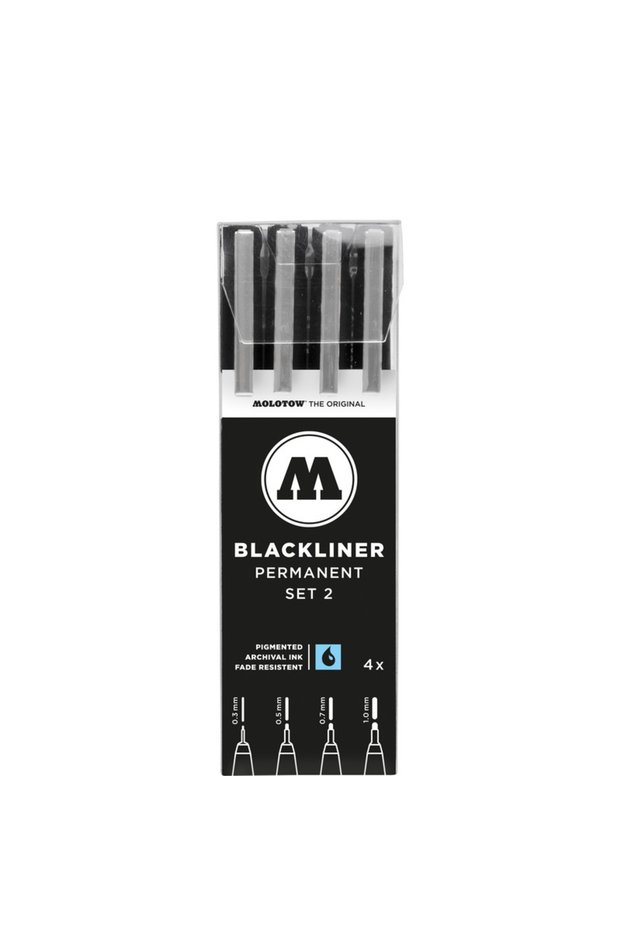 Set de etui Blackliner 2 buc.
