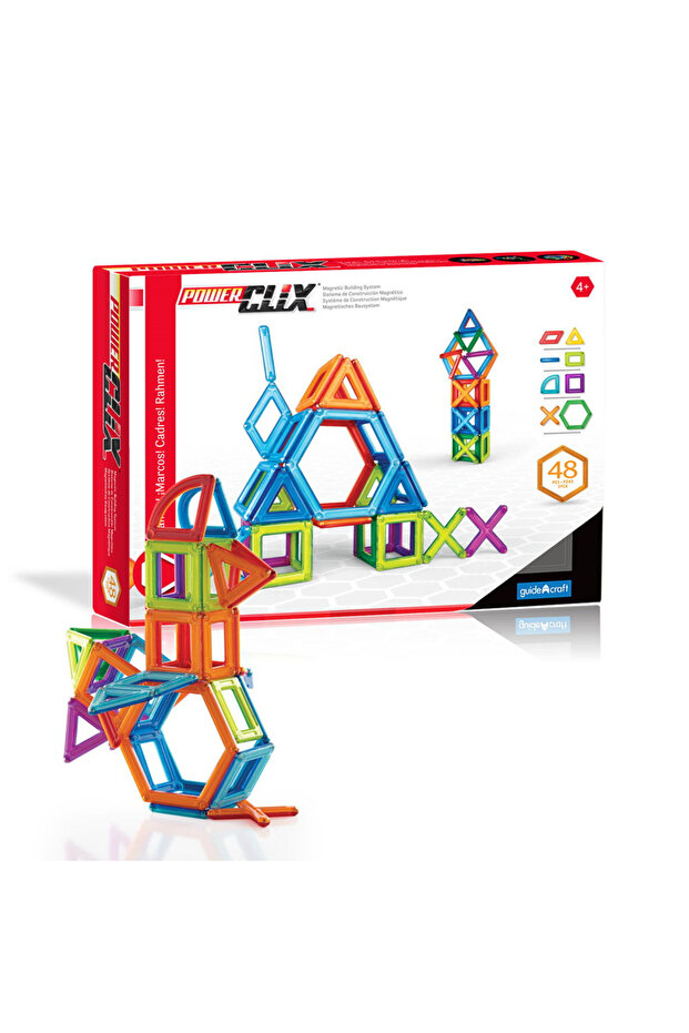 Powerclix Frames, Set Magnetic, 48 Piese, - 1