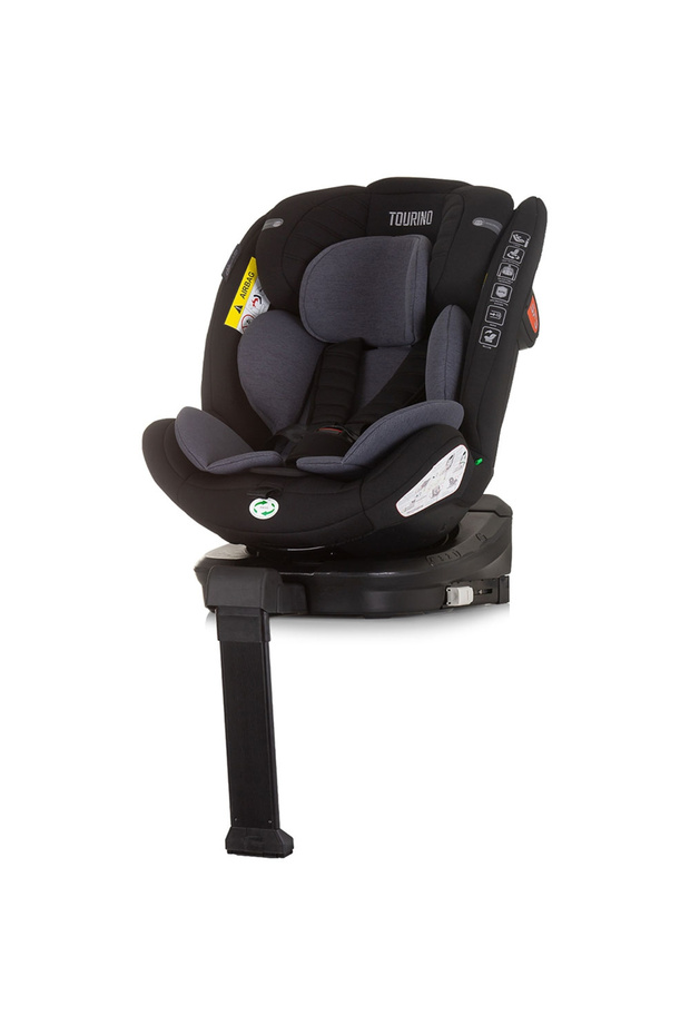 Tourino I-size Car Seat 40-150 Cm Obsidian With Isofix System - 2