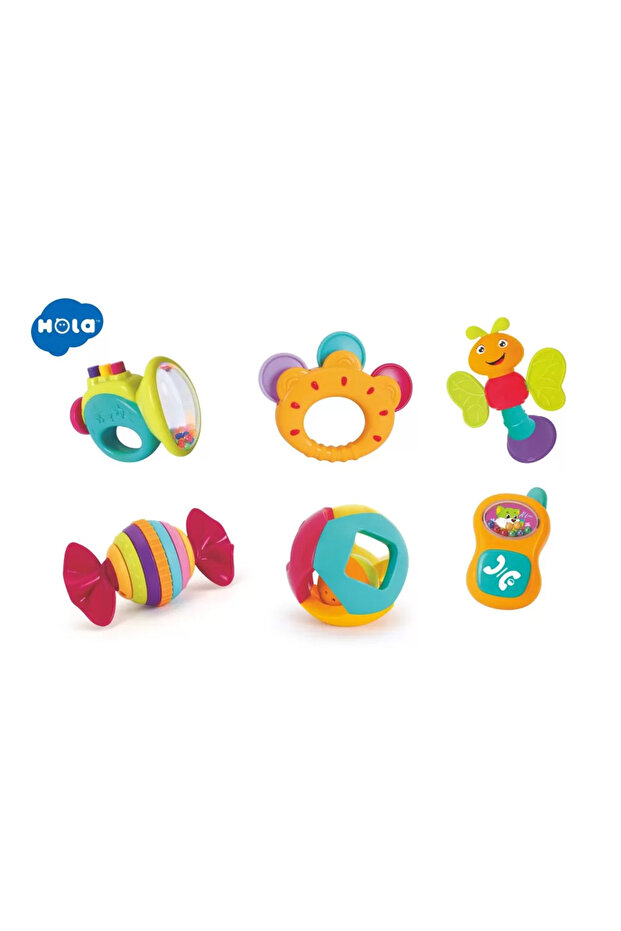 Sada 6 dětských chrastítek - 3