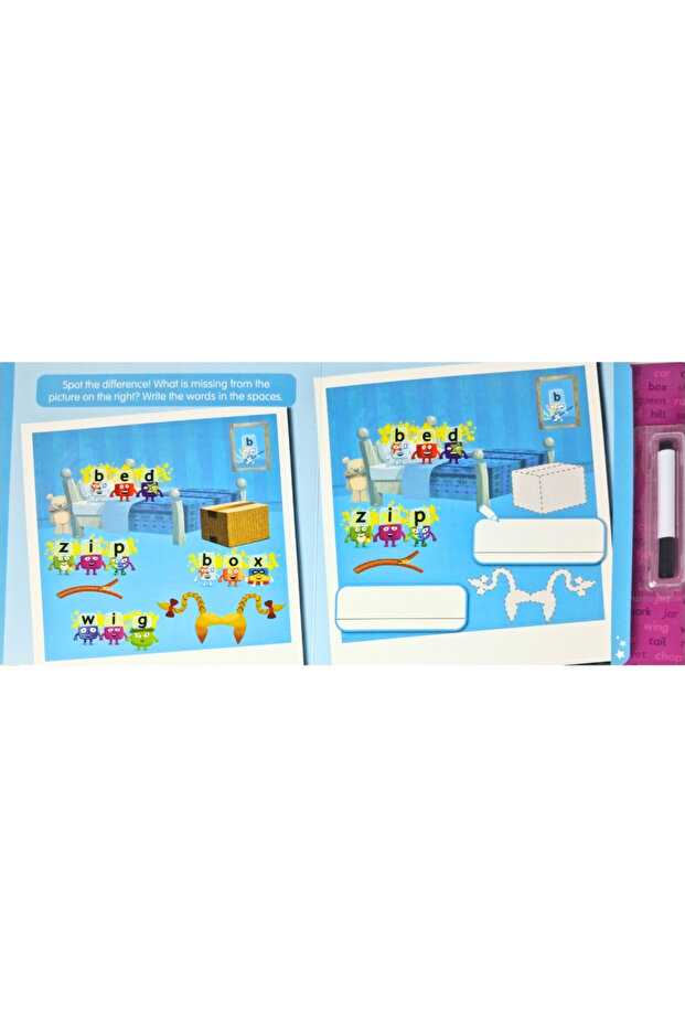 Write and Erase Book - Magic Words - 3