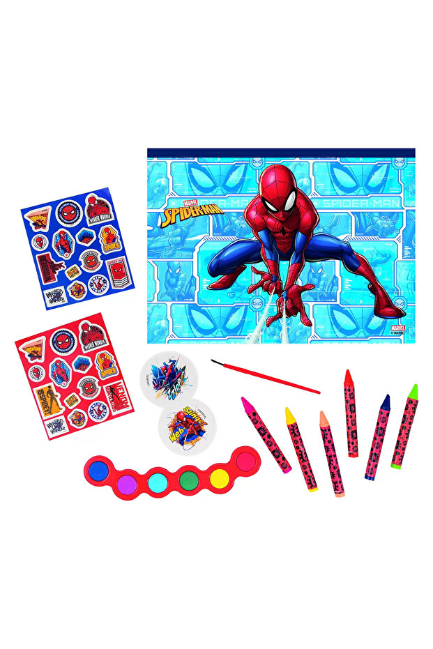 Spiderman Creative Bag Drawing Set, Games - 2