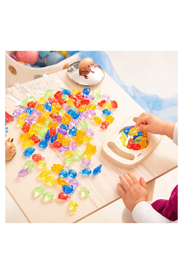 Sorting Set, Translucent Fish Tanks, 120 Pieces - 2