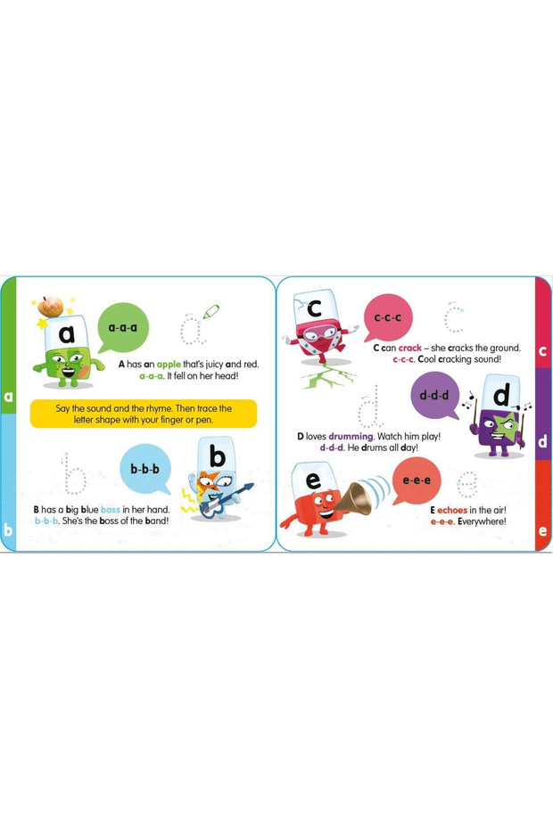 Kniha Alphablocks Write and Erase - ABC - 2