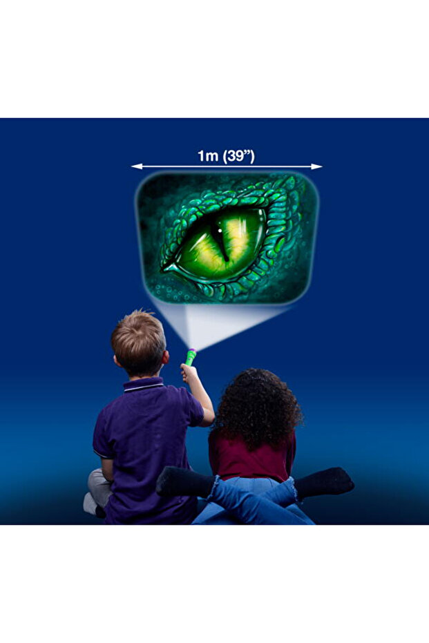 Flashlight Projector - Dragon and Wizard - 6