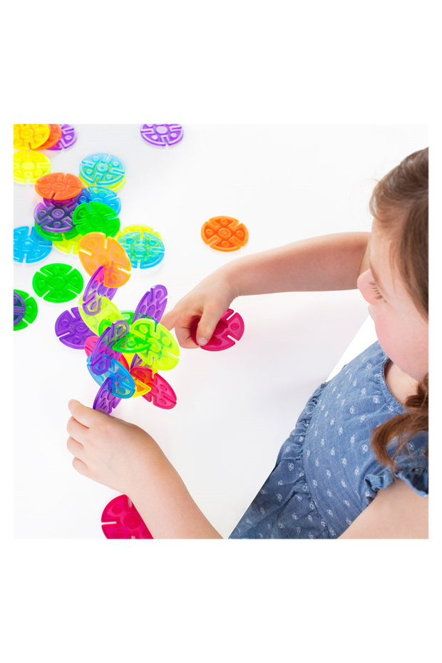 Interlox Interlocking Discs, 96 Pieces, - 4