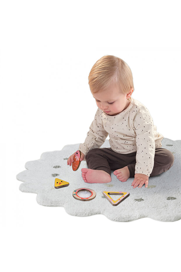 Puzzle din lemn - Două forme - 2