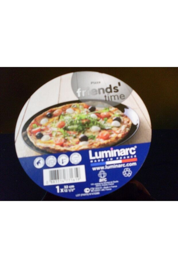Faya Home Arcopal Siyah 32 Cm Pizza Tabağı 2 Adet - 5