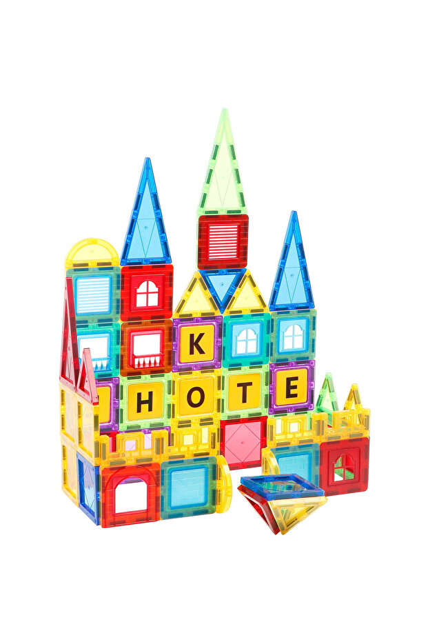 Set De Constructie Magnetic 3d - 88 Piese - 2