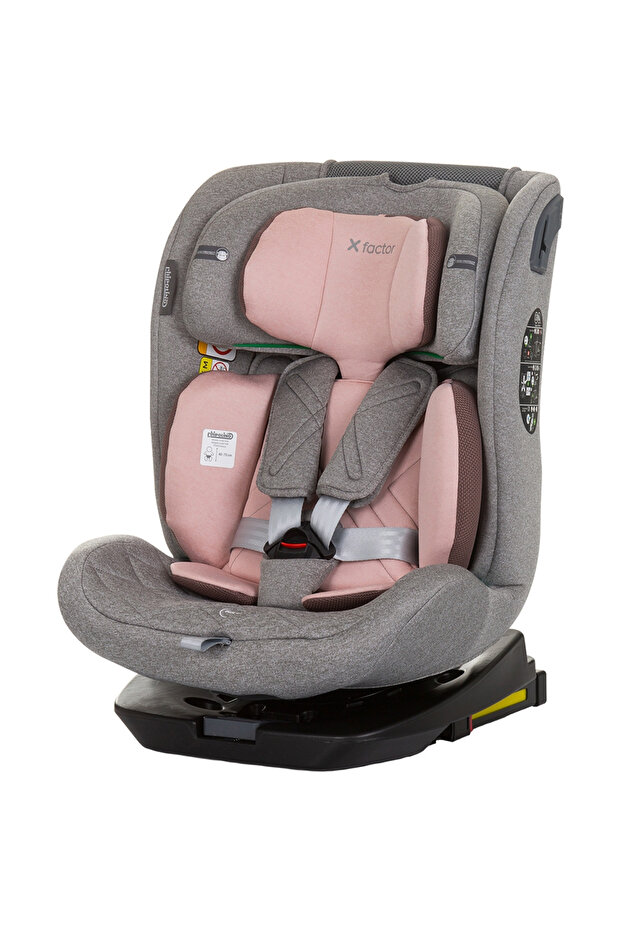 X Factor I-size Car Seat 40-150 Cm Flamingo With Isofix System - 1
