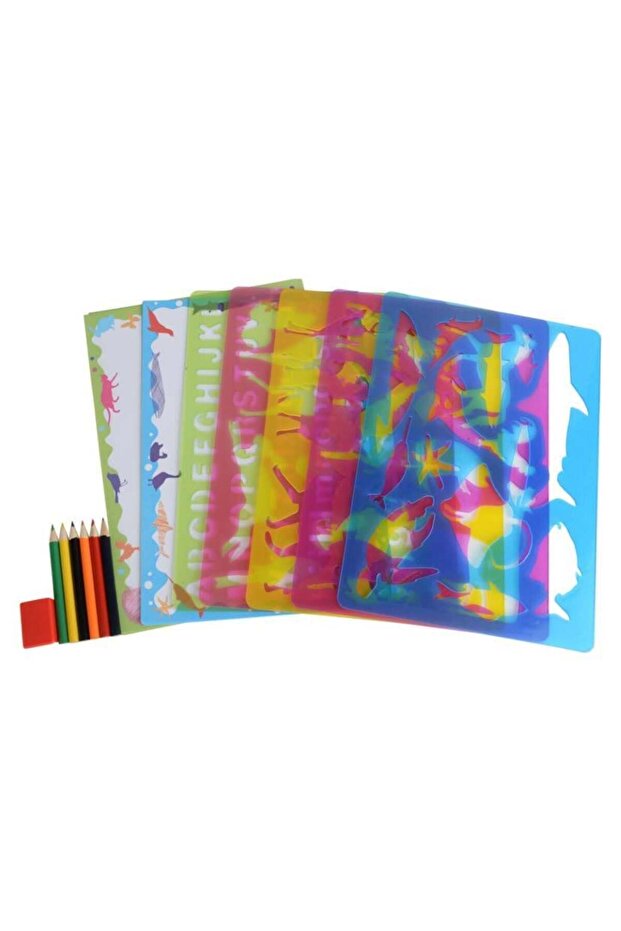 Set Sabloane 150 forme - Animale - 1