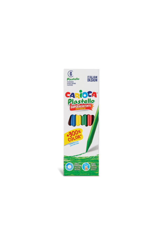 Plastello Plastic Pencils 6/set - 1