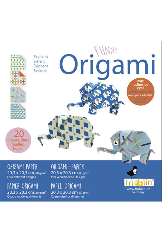 Origami sloni, - 1